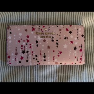 NWT Kate Spade Falling Stars Wallet